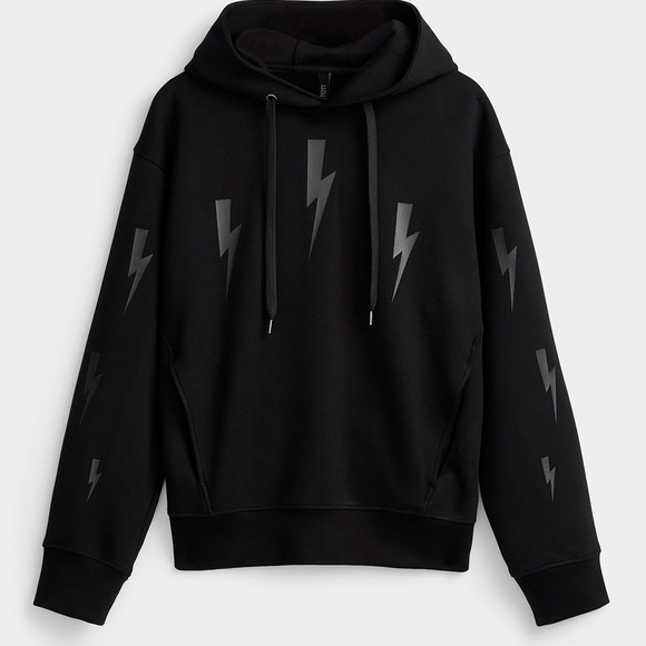 Neil Barrett Thunder Strikes Hoodie - Picture 2 of 15